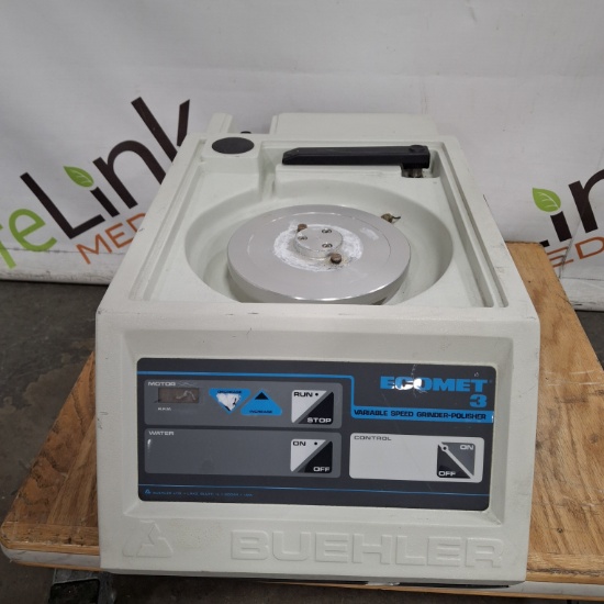 Buehler Ecomet 3 Variable Speed Grinder Polisher - 480856