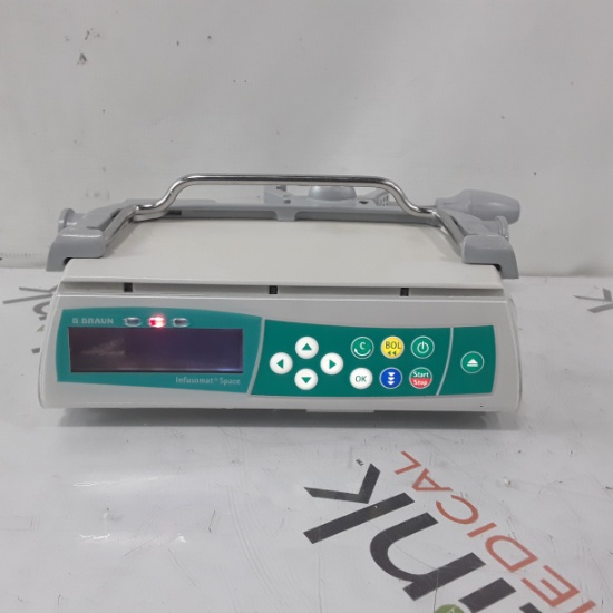 B. Braun Infusomat Space w/Pole Clamp Infusion Pump - 435364