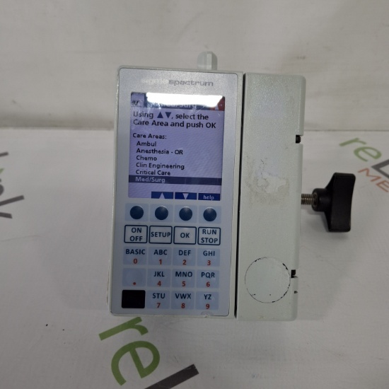 Baxter Sigma Spectrum 6.02.07 with B/G Battery Infusion Pump - 501337