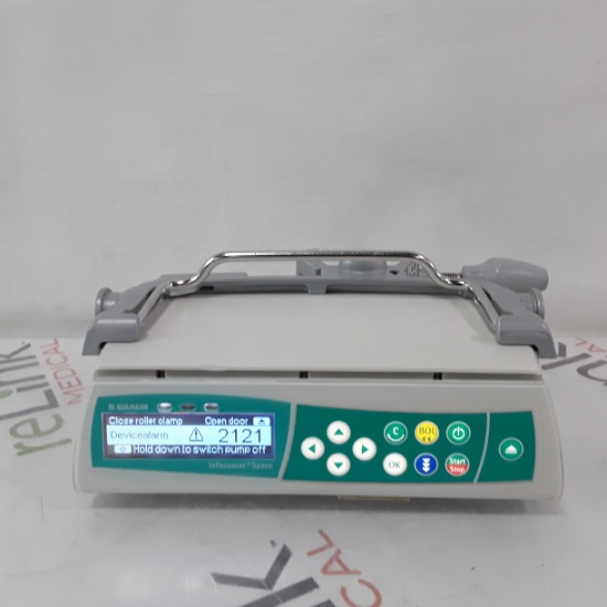B. Braun Infusomat Space w/Pole Clamp Infusion Pump - 435488