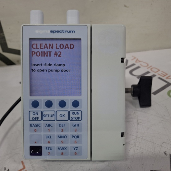 Baxter Sigma Spectrum w/ A/B/G/N Battery Infusion Pump - 474867