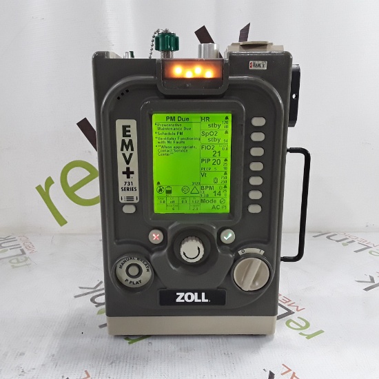 Zoll Impact Uni-Vent 731 EMV+ Ventilator - 431577
