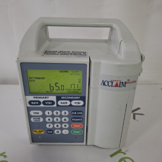 Abbott Hospira Acclaim Encore Infusion Pump - 461188
