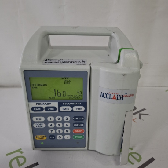 Abbott Hospira Acclaim Encore Infusion Pump - 461178