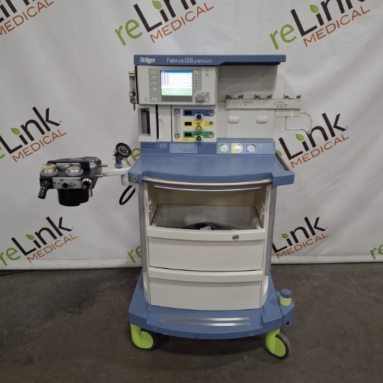 Draeger Medical Fabius GS Premium Anesthesia Machine - 499772