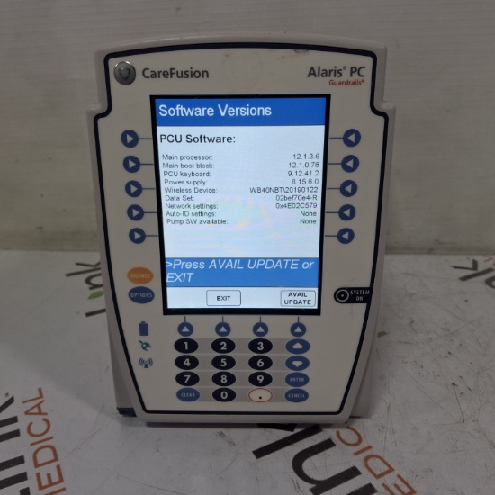 CareFusion Alaris 8015 Large Screen POC Infusion Pump - 444633
