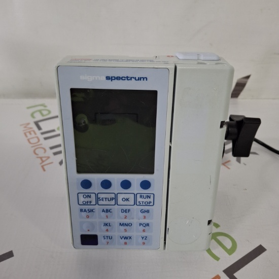 Baxter Sigma Spectrum w/Non Wireless or No Battery Infusion Pump - 501674
