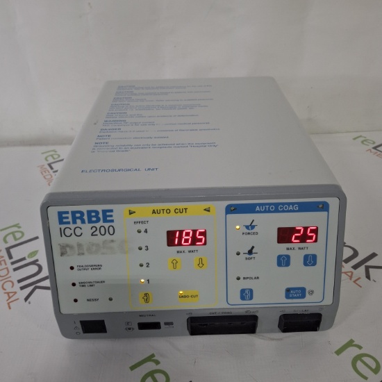 Erbe ICC 200 Electrosurgical Unit - 507281