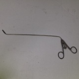 Pilling Surgical 50-5039 Laryngeal Insulated Elongate Cup Forceps, Up Angled - 491799