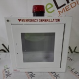 AED USA AED Wall Cabinet w/ Alarm & Strobe Light - 489840