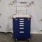Blue Bell Bio-Medical Anesthesia Cart - Blue Cart - 513606
