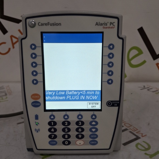 CareFusion Alaris 8015 Large Screen POC Infusion Pump - 448451