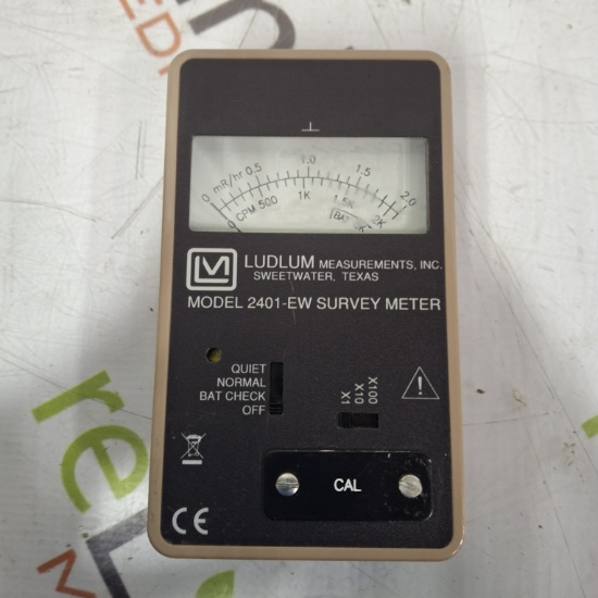 Ludlum Measurements Model 2401-EW Survey Meter - 494639