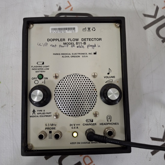 Parks 811-B Doppler Flow Detector - 498659