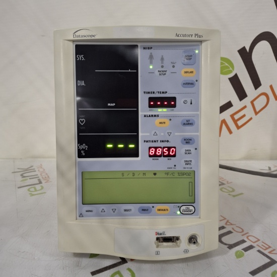 Datascope Accutorr Plus Vital Signs Monitor - 478448