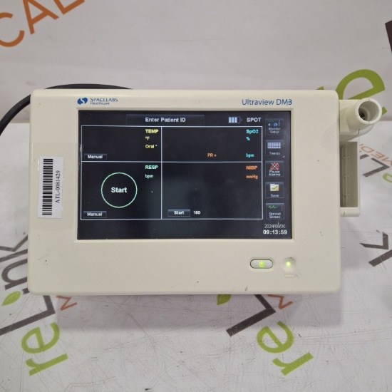Spacelabs Healthcare Ultraview DM3 Vital Signs Monitor - 446910