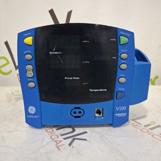 GE Healthcare Dinamap V100 - NIBP, Temp Vital Signs Monitor - 478112