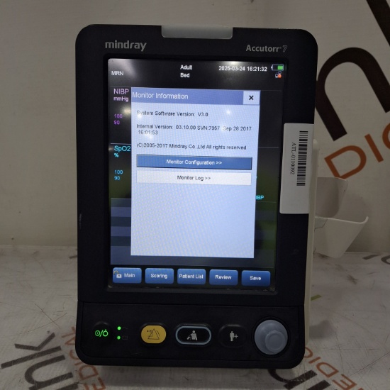 Mindray Accutorr 7 Vital Signs Monitor - 515494