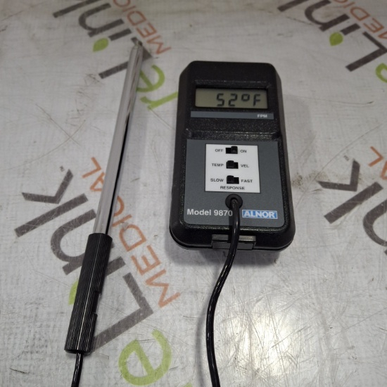 TSI Alnor Model 9870 Air Velocity Meter - 490468