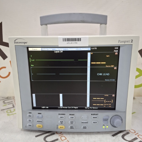 Datascope Passport 2 Patient Monitor - 512332