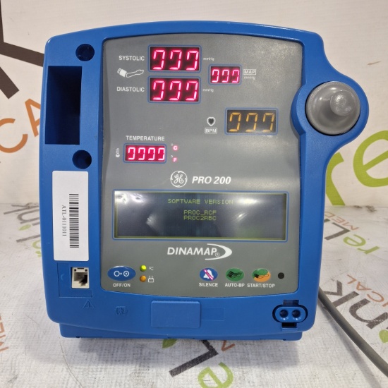 GE Healthcare Pro 200 Vital Signs Monitor - 513445