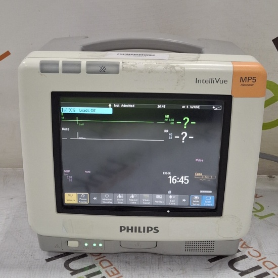 Philips IntelliVue MP5 Neonatal Fast SpO2, ECG, NIBP Patient Monitor - 479053