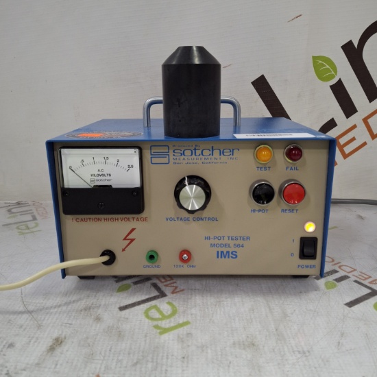 Sotcher-Test Equipment 564 Hi-Pot Tester - 513898