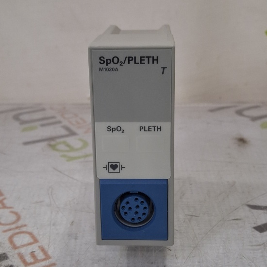 Hewlett Packard M1020A SpO2/PLETH Single Parameter Module - 512876