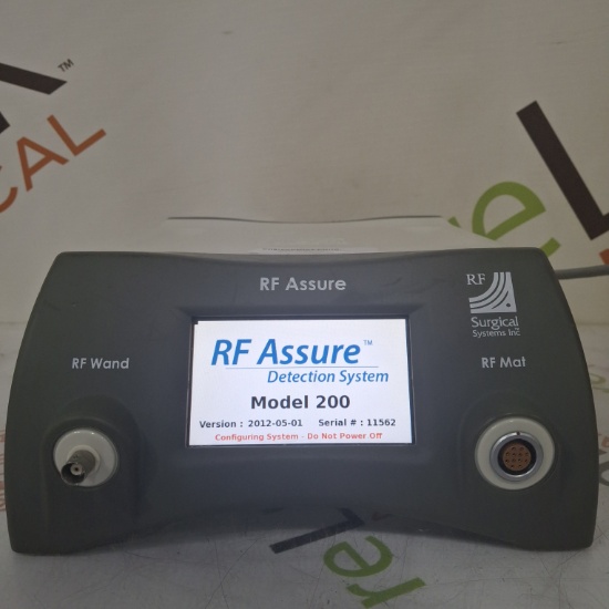 RF Surgical Systems Inc. RF Assure 200X Detection System Console - 506527