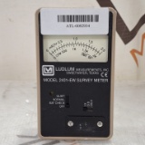 Ludlum Measurements Model 2401-EW Survey Meter - 492332