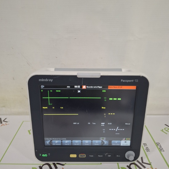 Mindray Passport 12 Patient Monitor - 685346