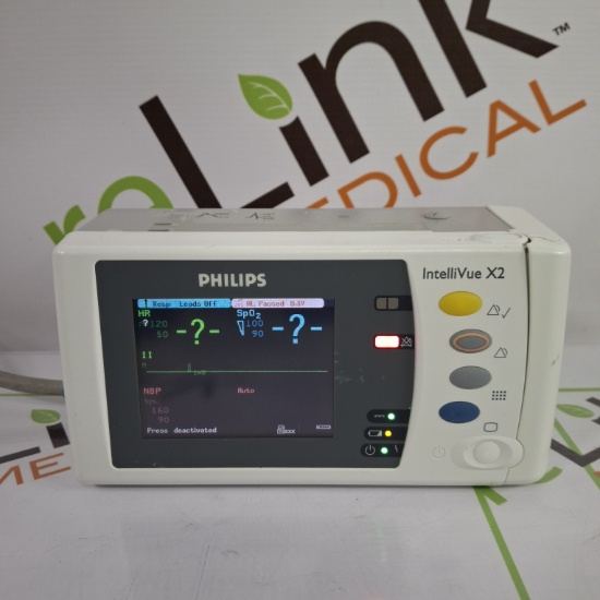 (10) Philips IntelliVue X2 Monitor - Fast SpO2 Lot