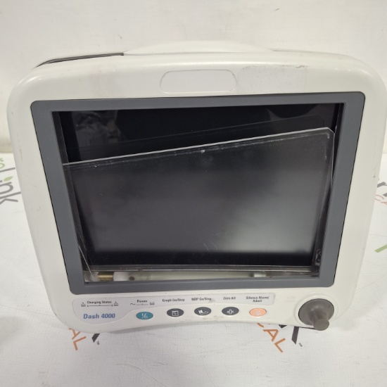 (10) GE Healthcare Dash 4000 - Masimo SpO2 Patient Monitor Lot