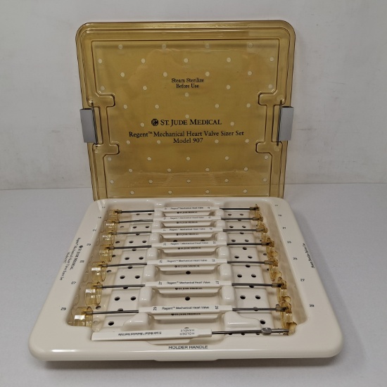 St. Jude Medical, Inc. 907 Regent Mechanical Heart Valve Sizer Set - 581906