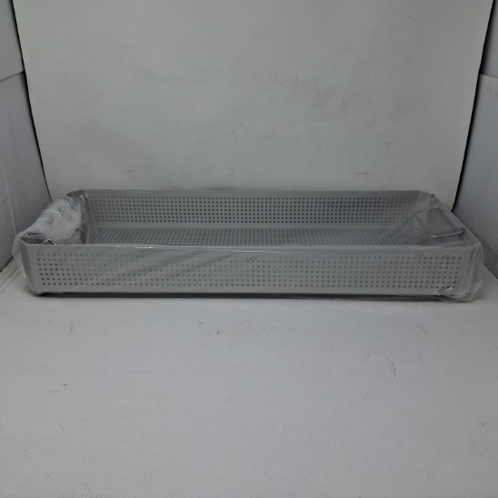 Case Medical Inc MediTray BSKL03 Long Size Aluminum Basket 25.3"x9.6"x3" - 537230