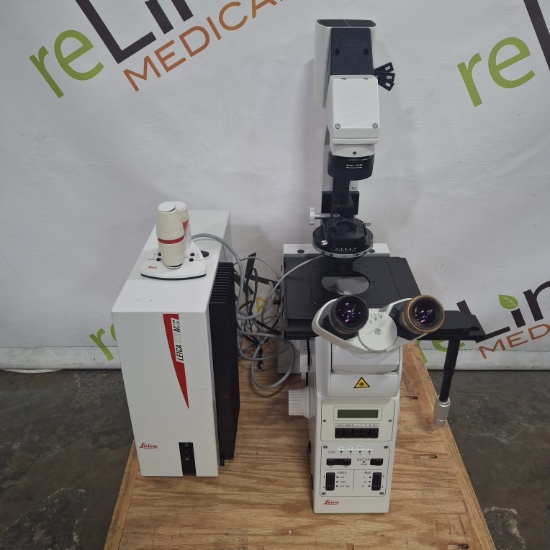 Leica DMIRE2 Inverted Lab Microscope - 683542