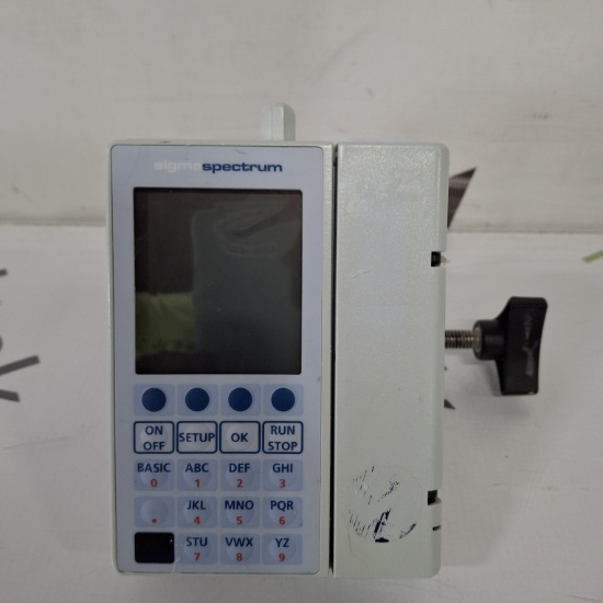 (10) Baxter Sigma Spectrum with B/G Battery Infusion Pump Lot