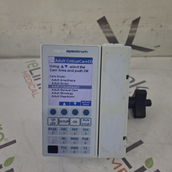 (10) Baxter Sigma Spectrum 8.00.04 w/o Battery Infusion Pump Lot