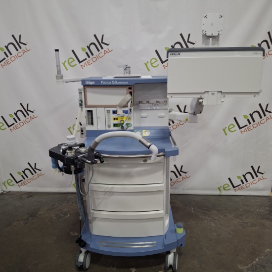 Draeger Medical Fabius GS Premium Anesthesia Machine - 664819