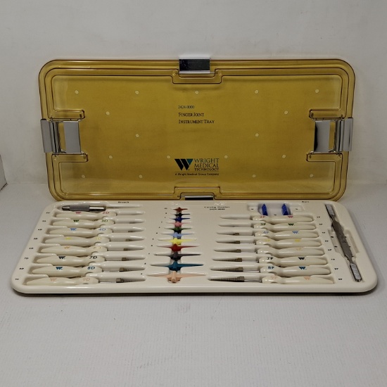 Wright Medical Technology, Inc. 2424 Finger Joint Instrument Tray - 610888