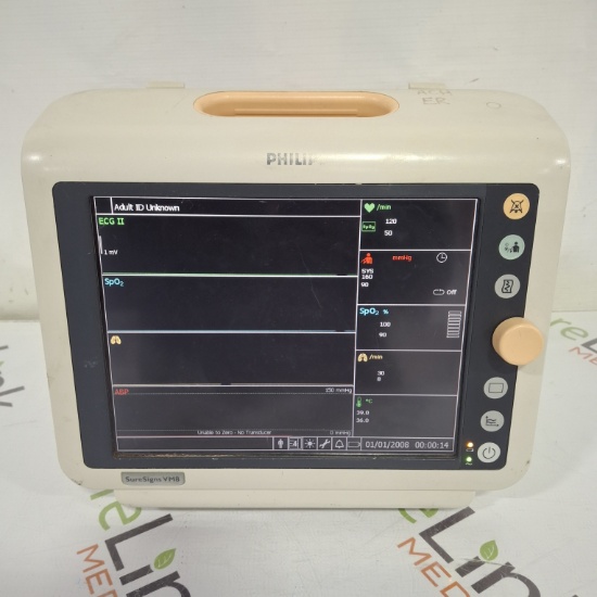 Philips SureSigns VM8 Bedside Patient Monitor - 634560