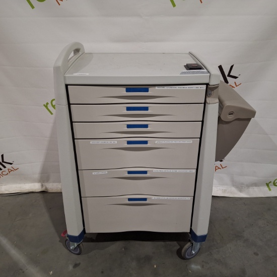 (4) Capsa Solutions Avalo Medication Cart Lot