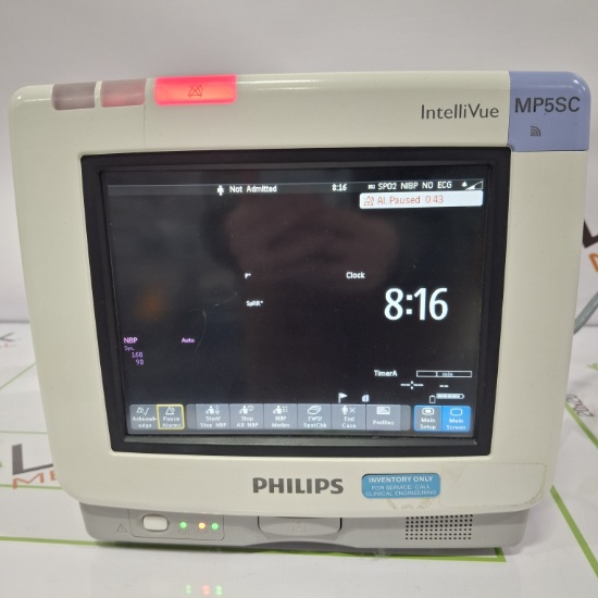 Philips IntelliVue MP5SC Fast SpO2, NIBP Spot Check Monitor - 667333