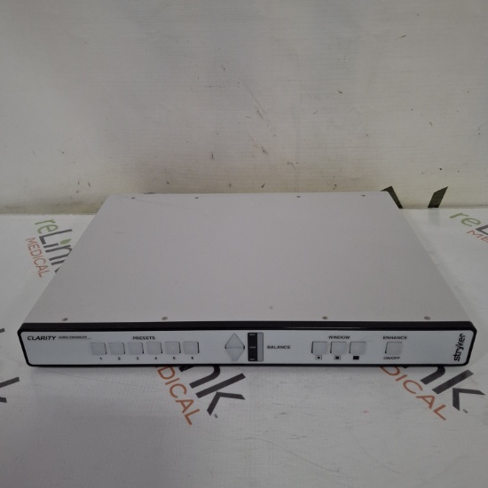 (7) Stryker Clarity Video Enhancement Console Lot