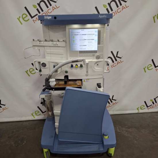 Draeger Medical Apollo Anesthesia System - 687729