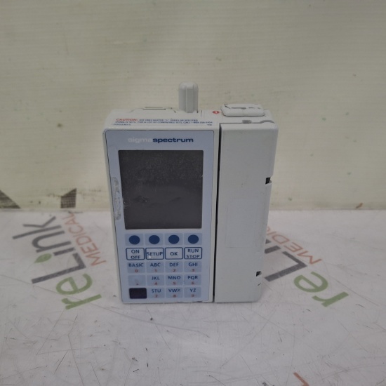 (10) Baxter Sigma Spectrum with B/G Battery Infusion Pump Lot