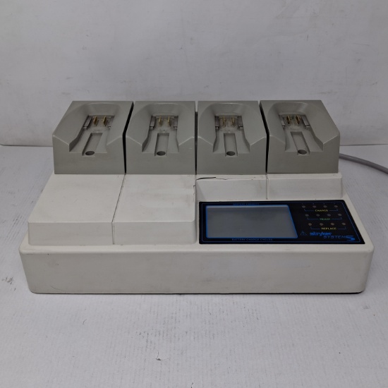 (5) Stryker 4110-120 Four Station Battery Charger Lot
