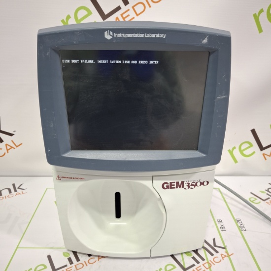 Instrumentation Laboratory Company GEM Premier 3500 Blood Gas Analyzer - 683943