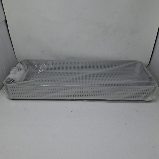 Case Medical Inc MediTray BSKL03 Long Size Aluminum Basket 25.3"x9.6"x3" - 537214
