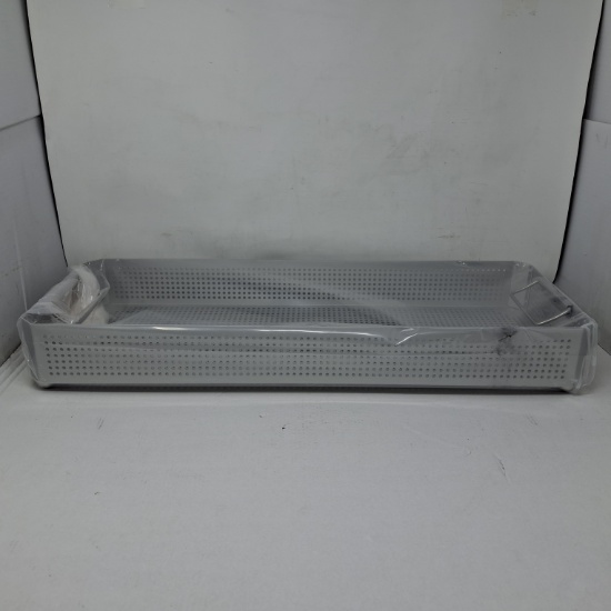 Case Medical Inc MediTray BSKL03 Long Size Aluminum Basket 25.3"x9.6"x3" - 537222